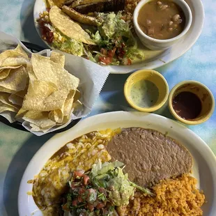 El Patron dinner &amp; Los Tres Amigos dinner