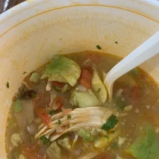 Found a roach in my chicken soup it literally messed up my appetite won't buy it again