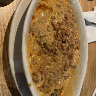 Chorizó and queso dip. Fabulous!