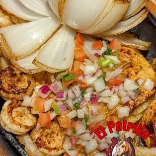 a plate of food