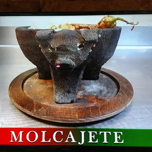 an elephant on a plate