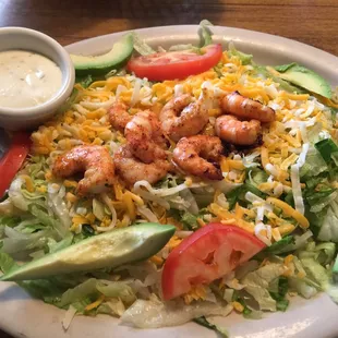 Avocado Salad with Shrimp