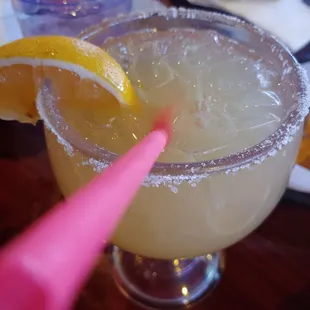 A mixture of homemade chips and Salsa!!!! Delicious!