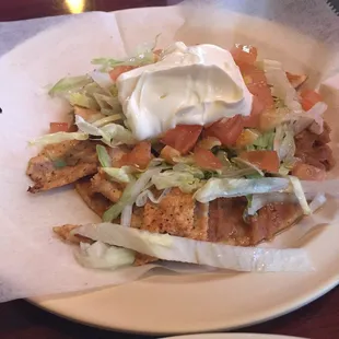 Thought I was gettin a rolled up chicken taquito. Chicken was a lil too salty