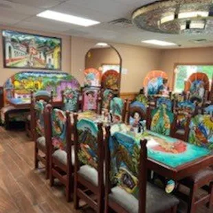 sushi and sashimi, interior