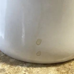 Dirty coffee mug
