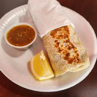 Asada burrito