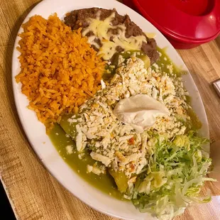 Enchiladas Verdes