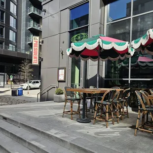 Restaurant front view.