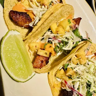 Cod Al Pastor Tacos