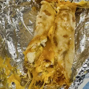 Bacon, Egg and Cheese Taco