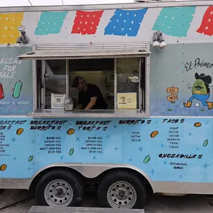 Food truck.