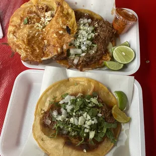 Tacos Dorados &amp; a Mulita!!