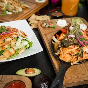salads, food