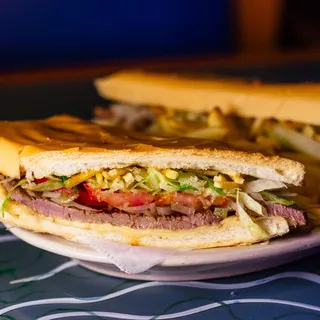 Pan con Bistec