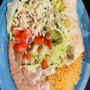 California Chicken Burrito