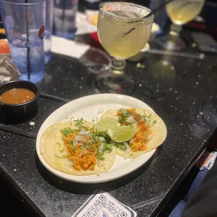 Shredded Chicken street taco