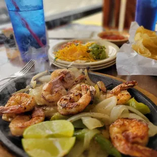 Shrimp Fajitas.. again!