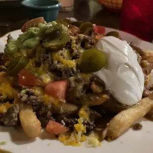 Asada fries!