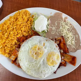 Chilaquiles Rojos