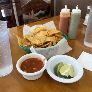 Chips and awesome salsa