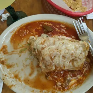 Wet burrito