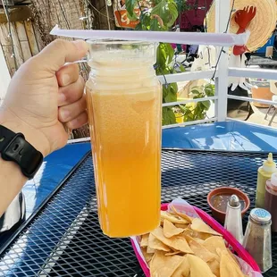 Agua Fresca Melon/Limonada