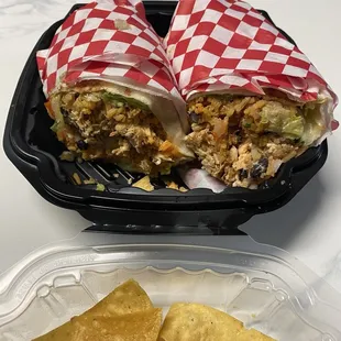 Chicken Burrito