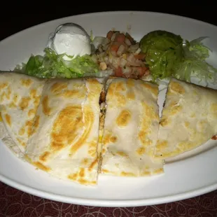 Grilled Chicken Quesadillas