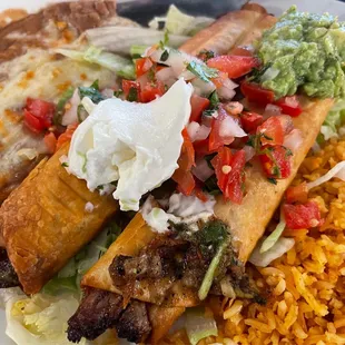 Beef Flautas