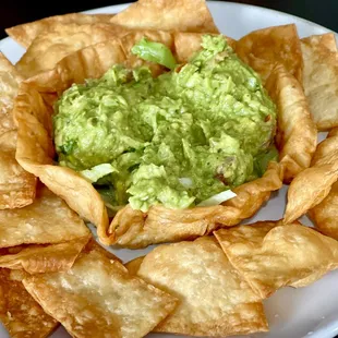 The guacamole was amazing