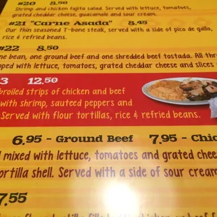 #23: their MOST expensive Dinner Combo...$12.50