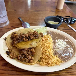 Ready to dig into El Pastor tacos and everything!