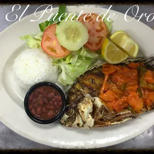 Mojarra Frita! Como SE dice &quot;Delicious&quot;in English?