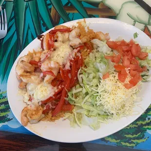 Shrimp and rice