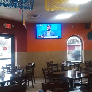 Ooh!!! TV's!! That's a good sign.