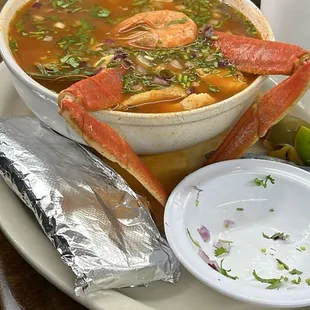 Caldo de Mariscos