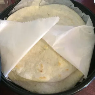 Flour tortillas (came with the Relleno)