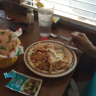 Grilled chicken salad! Yum