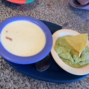 Guacamole and beandip