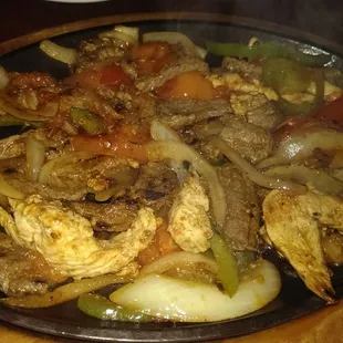 Lunch fajitas