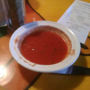 Nasty. Just tastes like Ragu straight out of the bottle.