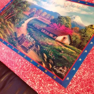 Choose your favorite colorful table!