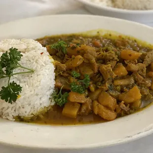 a plate of food