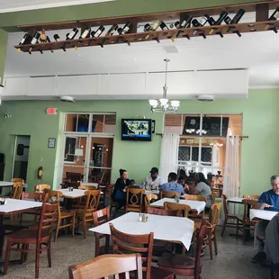 Indoor seating... there is also outdoor seating..