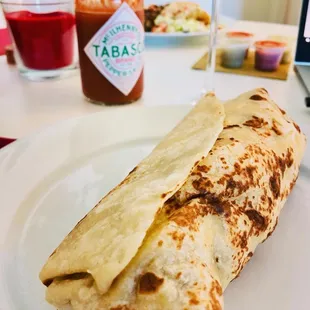 Breakfast burrito