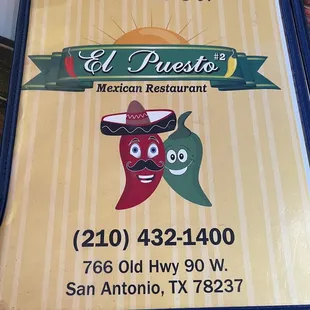 a sign for a mexican restaurant