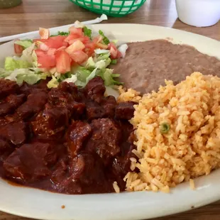 Carne Con Chile Colorado