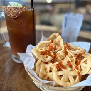 Michelada an Chips