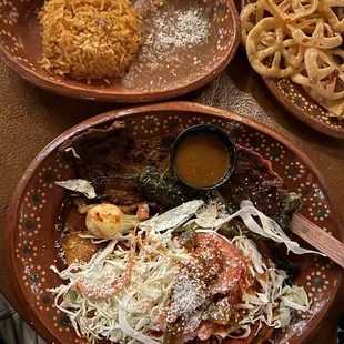 Enchiladas con Bistek